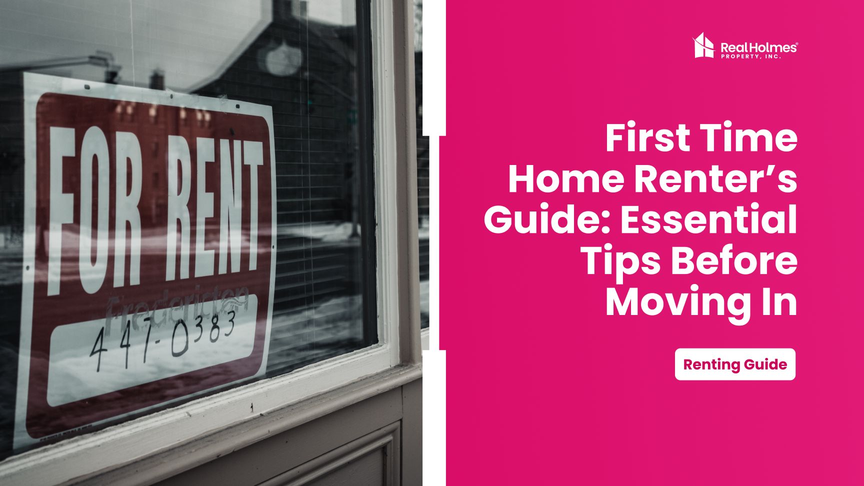 First Time Home Renter’s Guide: Essential Tips Before Moving In