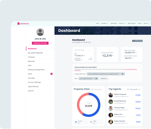 agent dashboard